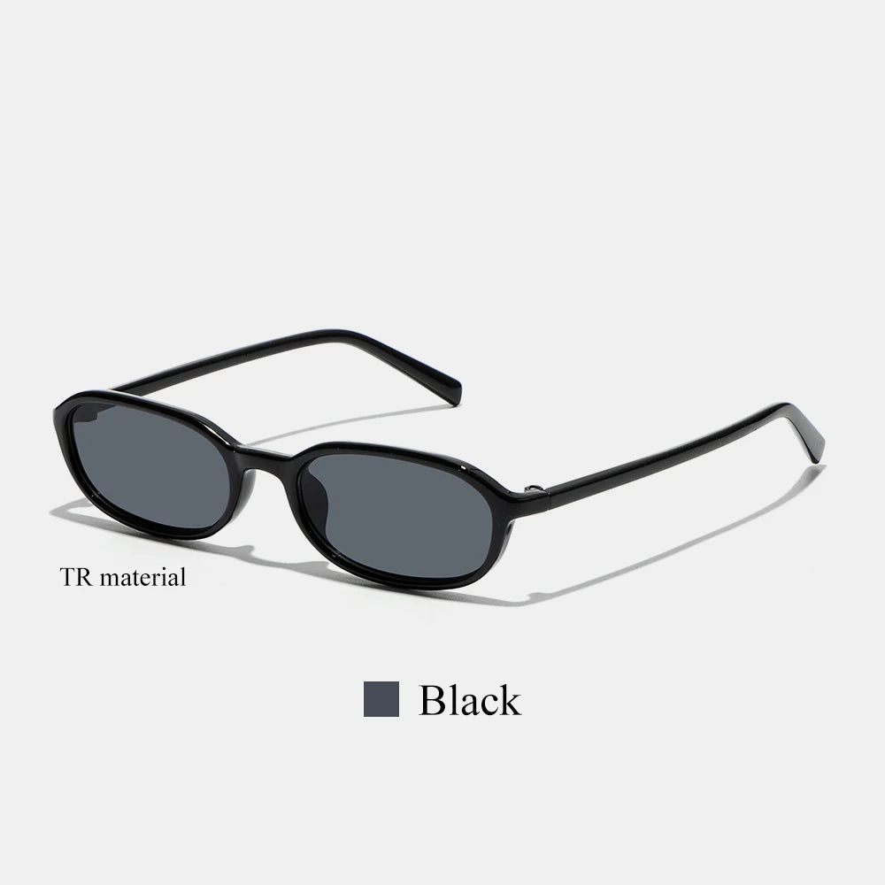 Ruiao 2026 Small Oval Sunglasses Women Y2K Retro TR Ultra Light Vintage Designer Style UV400 Fashion Punk Outdoor Shades