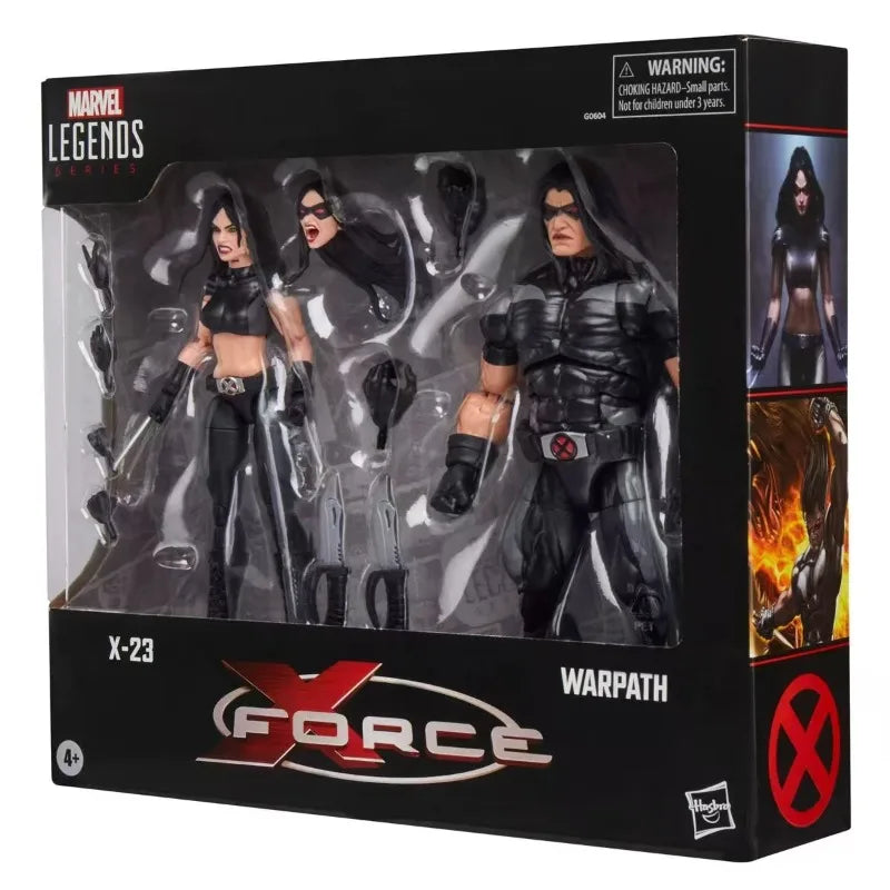 Original Hasbro Marvel Legends Series X-Men X-Force X23 Warpath Action Toy Figure Model Ornaments