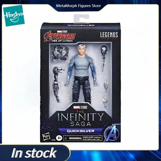 Original Hasbro Marvel THE INFINITY SAGA QUICKSILVER Anime Figure Collection Model Toys