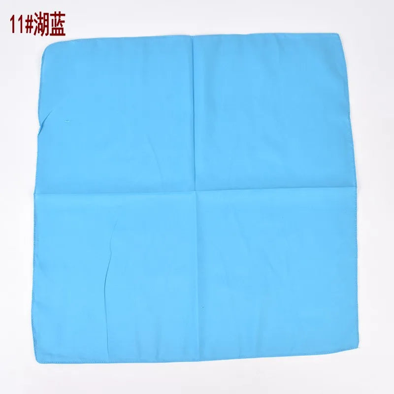 New Fashion Retro Polyester Solid Color Hip Hop Street Dance Headband Multifunctional Cycling Mask 53 Small Square Scarf