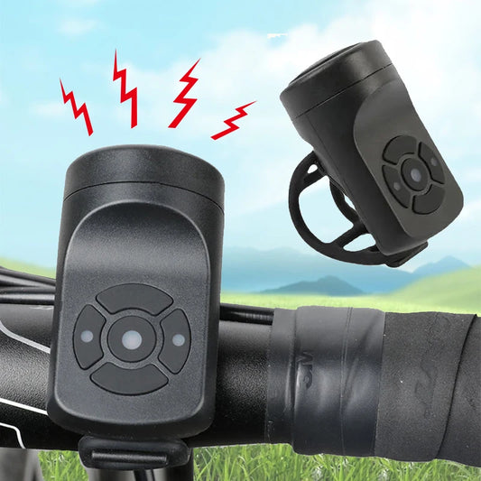 Bicycle Electric Bell 120dB Loud Bike Horn Easy To Install Mtb Riding Safety Bell Ring BMX Road Mountain Alarm Bike Parts