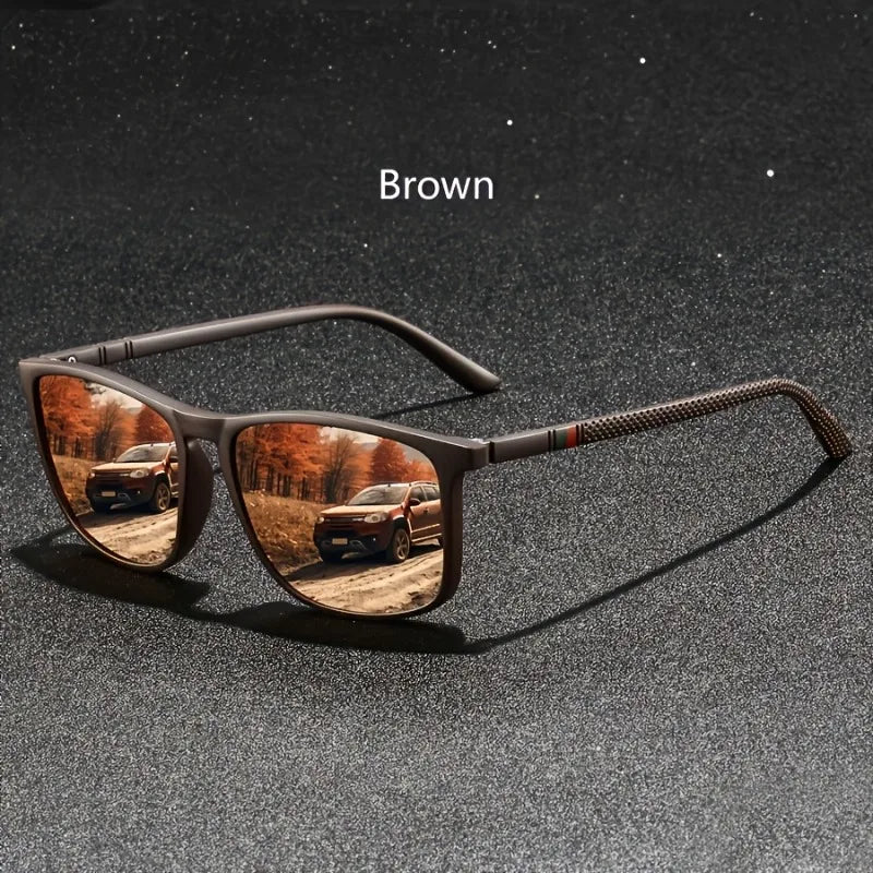 2 Pairs of Trendy Retro Framed Futuristic Sunglasses Perfect for Driving Vacation Outdoor Cycling and Other Occasions