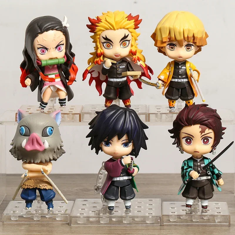 New 1408 Giyu Tomioka Koyoharu Gotouge Manga Series Demon Slayer Action Figures