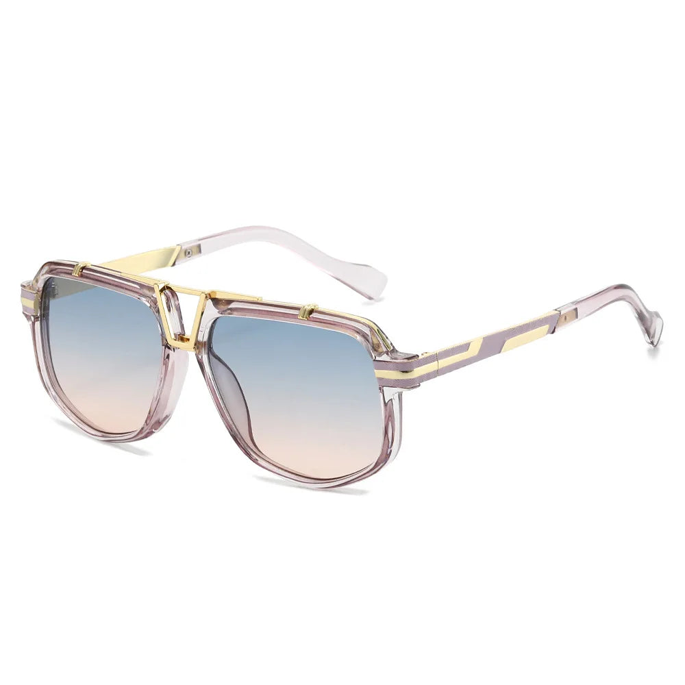 JNPCXI New Luxury Brand Men's Sunglasses 2026 Fashionable UV400 Protection Lens Unisex Women Design for Outdoor