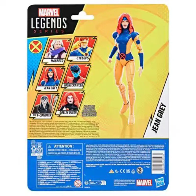 Original Hasbro Marvel Legends Series X-Men '97 Jean Grey Anime Figure Model Toys Ornaments