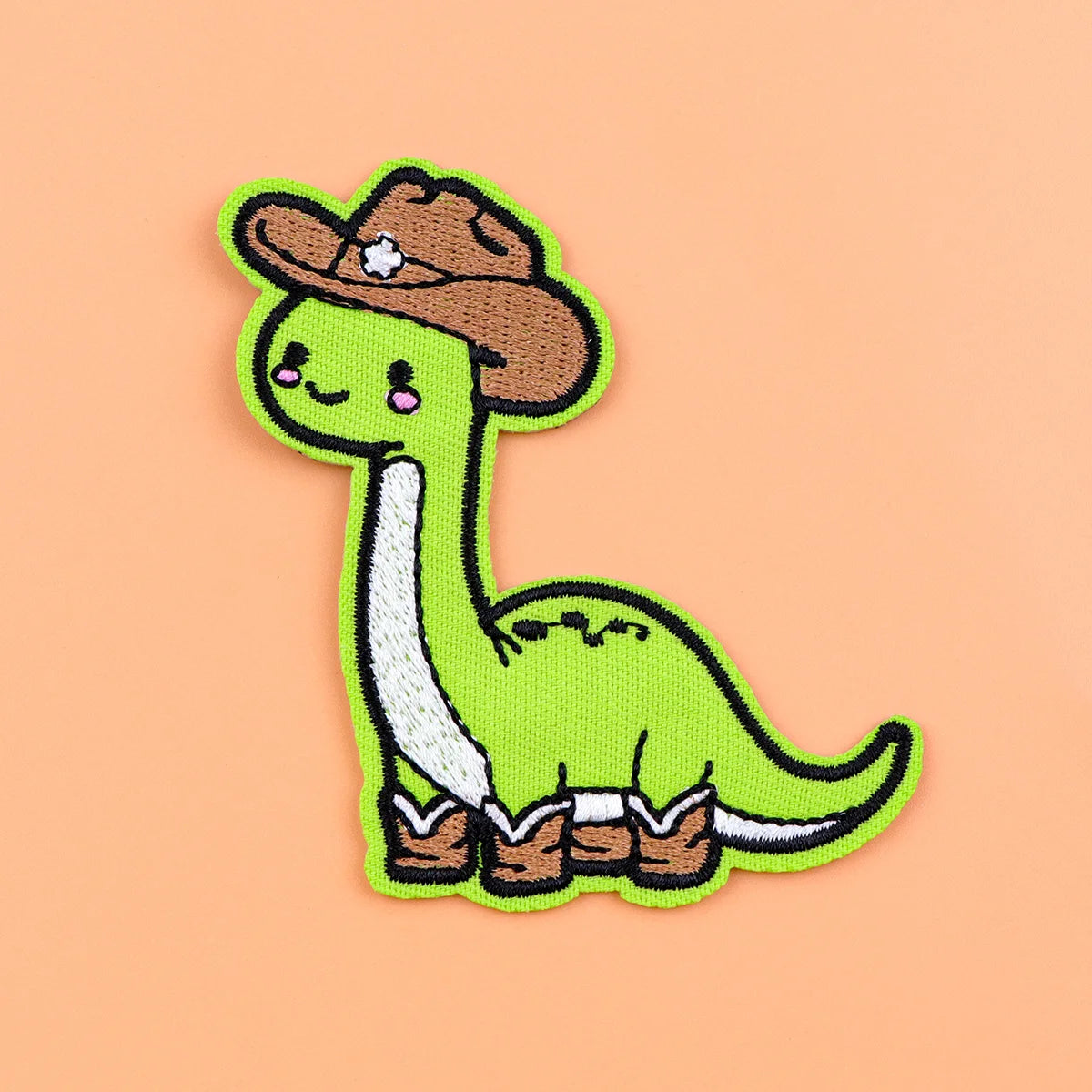 Dinosaur Iron On Patch Clothes Patch For Clothing Cute Snake Embroidered Patch Garment Apparel Accessories Sewing Stickers