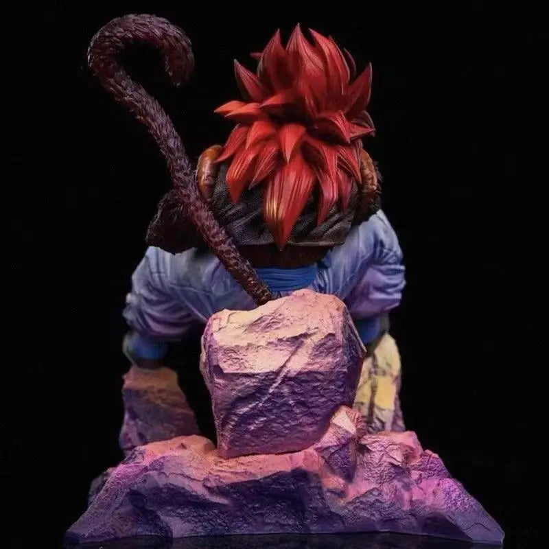 JG Statue Dragon Ball Ssj4 Gogeta Figure Super Saiyan 4 Gogeta Pvc Action Figures Collection Model Toys Gifts