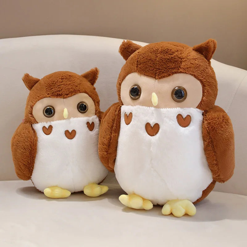 Cartoon Simulation Owl Doll Cute White Snowy Owl Doll Plush Toy Boys And Girls Children Gift Factory Price