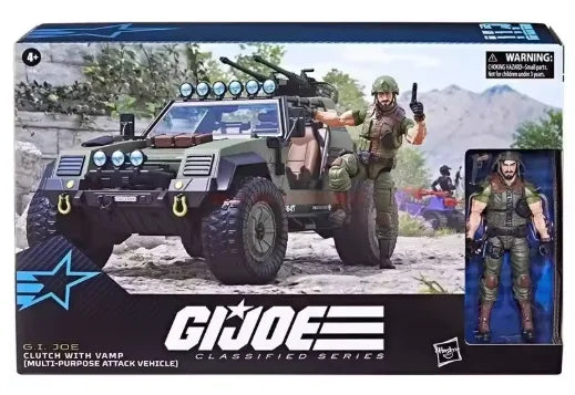 Original Hasbro G.i. Joe Classified Series #112 Clutch with Vamp (Multi-Purpose Attack Vehicle) Action Toy Figure Mode Ornaments