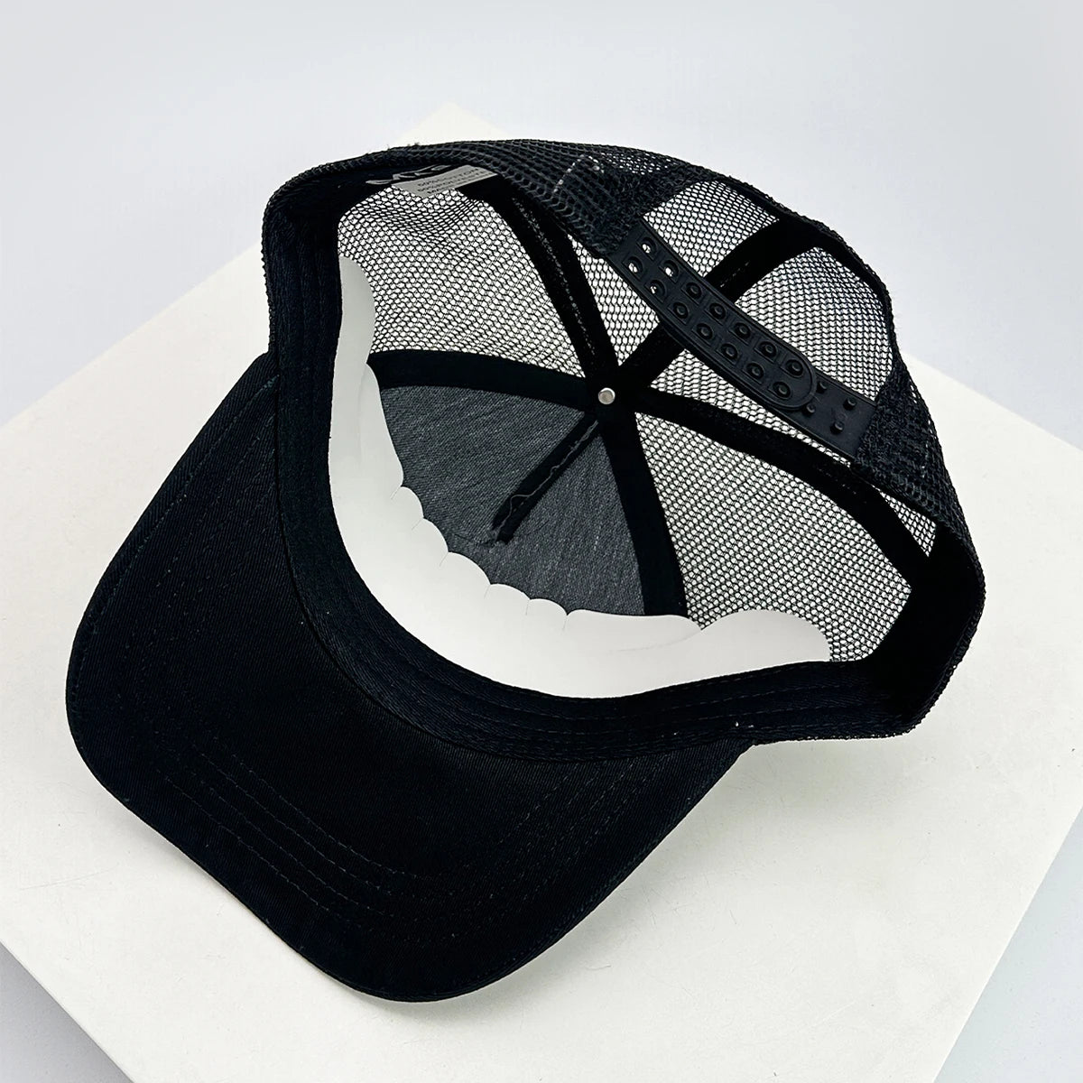 New Unisex PATCH Letter Embroidery Baseball Hats Sunshade Hip Hop Breathable Color Block Trucker Caps Fashion Mesh Versatile ins