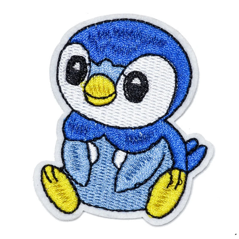 Kawaii Animals Patch Anime Game Embroidered Patches For Clothing DIY Iron on Patches For Clothes Cartoon Patch Stickers