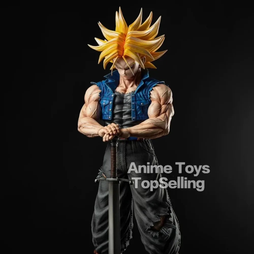 25cm/9.84in Anime Dragon Ball Z, Trunks Action Figures PVC Statue Collection