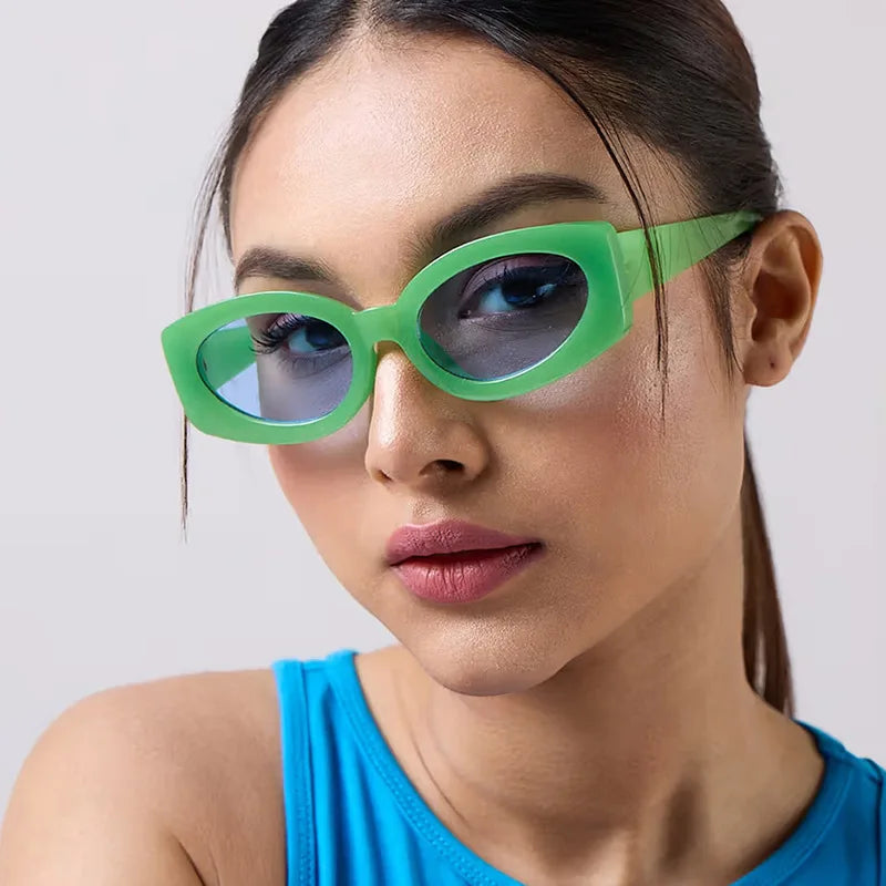JNPCXI Retro Fashion Punk Sunglasses Women Men Classic Vintage UV400 Outdoor Party Shades Sun Glasses