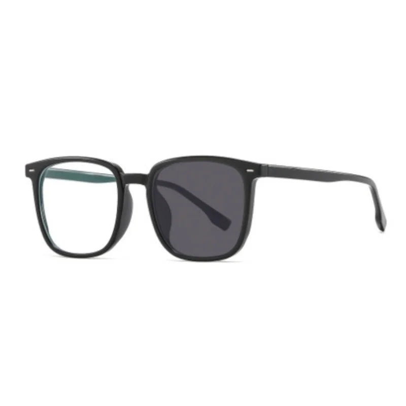 2PCS Fashion Photochromic Ray Transition Retro-automatic Glasses Classic Sunglasses Anti Radiation Glasses for Women/Men