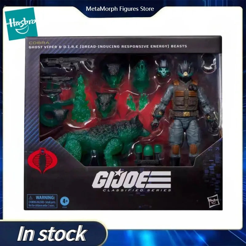 Original Hasbro G.I. Joe Classified Series 170 GHOST VIPER & D.I.R.E (OREAD-INDUCING RESPONSIVE ENERGY) BEASTS Anime Figure Toy