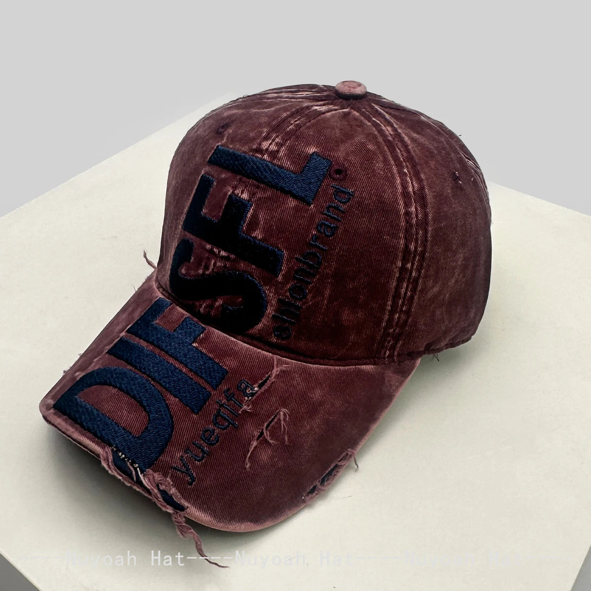 New Men Women Bandhnu Embroidered DIFSFL Letters Baseball Hats Sunshade Personal Versatile Peaked Caps Broken Style Fashion ins