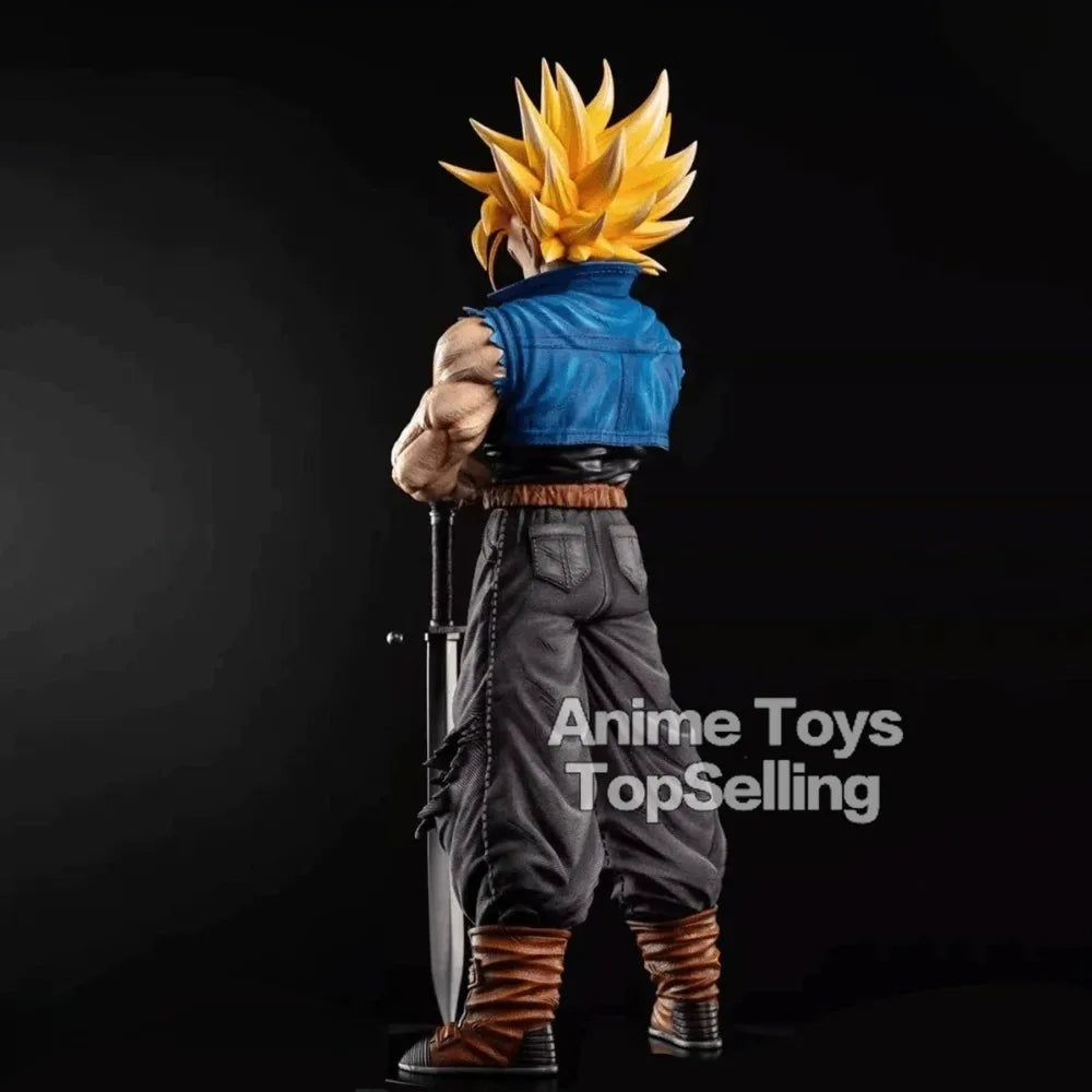 25cm/9.84in Anime Dragon Ball Z, Trunks Action Figures PVC Statue Collection
