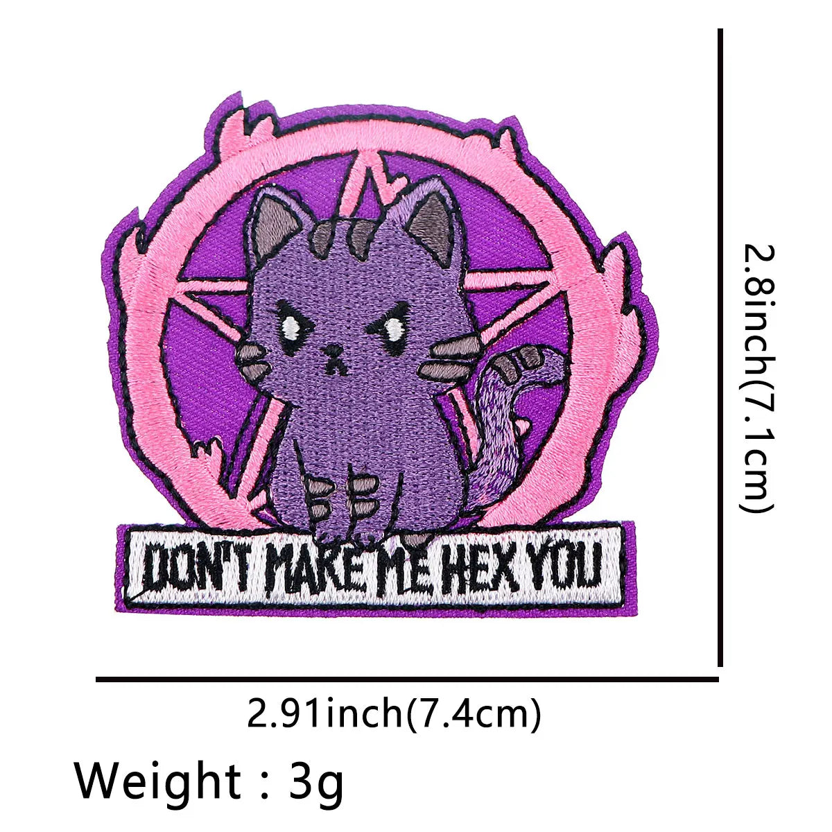 Silly Goose Patch Cute Cat Embroidery Patch Letters Iron On Patches For Clothing Thermoadhesive Patches On Clothes DIY Sew Badge