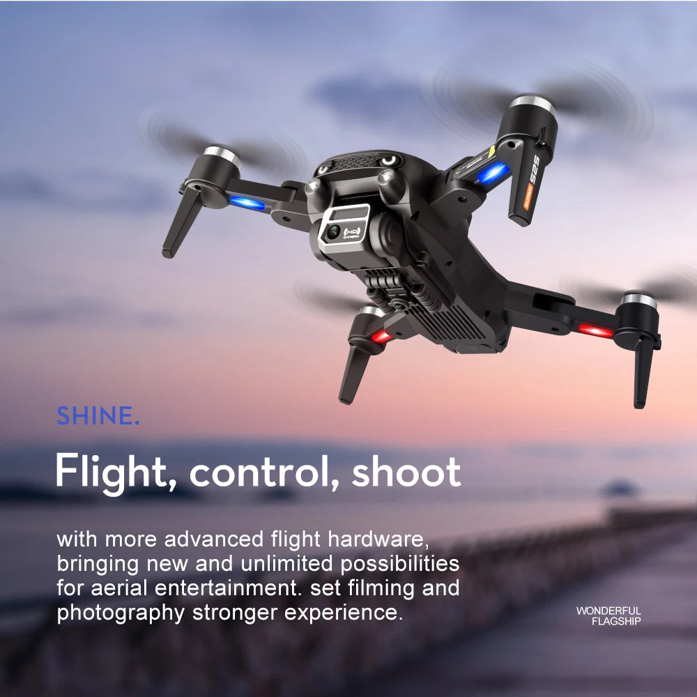 KBDFA S2S Mini Drone 4k 8K HD Camera Obstacle Photography Brushless Motor