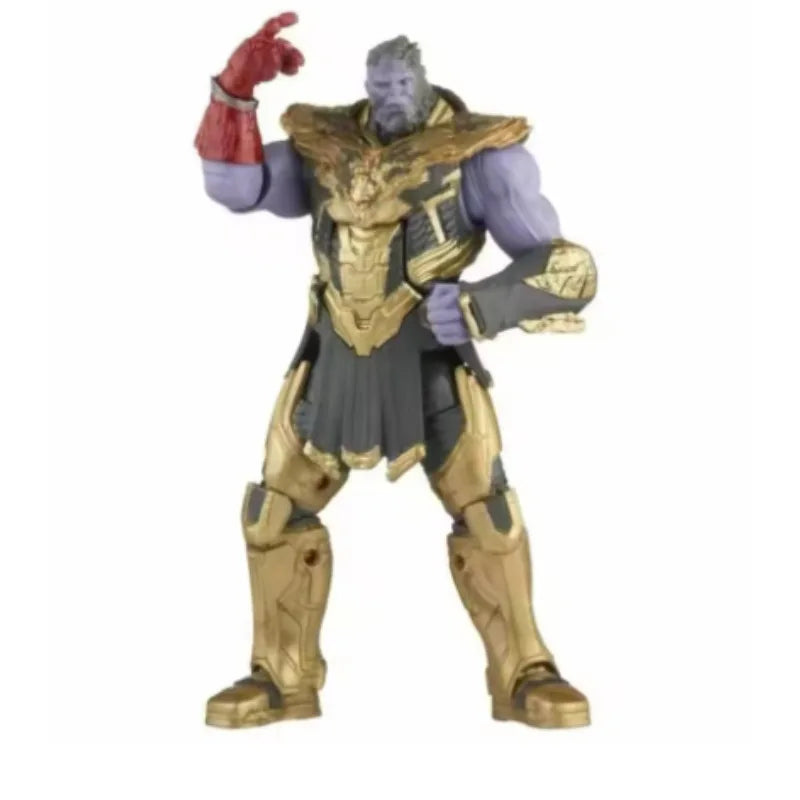 Original Hasbro Marvel Legends Series The Infinity Saga Iron Man 85 and Thanos Anime Figure Toys Collection Models
