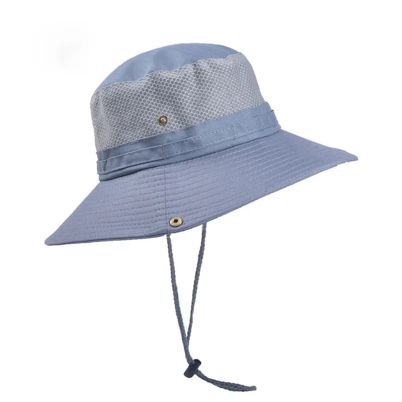 Xinbaoguan 100% Polyester 9044 Summer Outdoor Sunshade and Sunscreen Sun Hat Fishing Fisherman Hat Men's and Women's Benny Hat