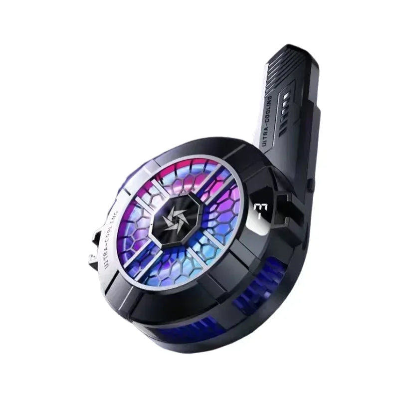 SL33 Phone Cooling Fan Magnetic/ Back-clip 2 in 1 Cool Heat Sink IOS Android