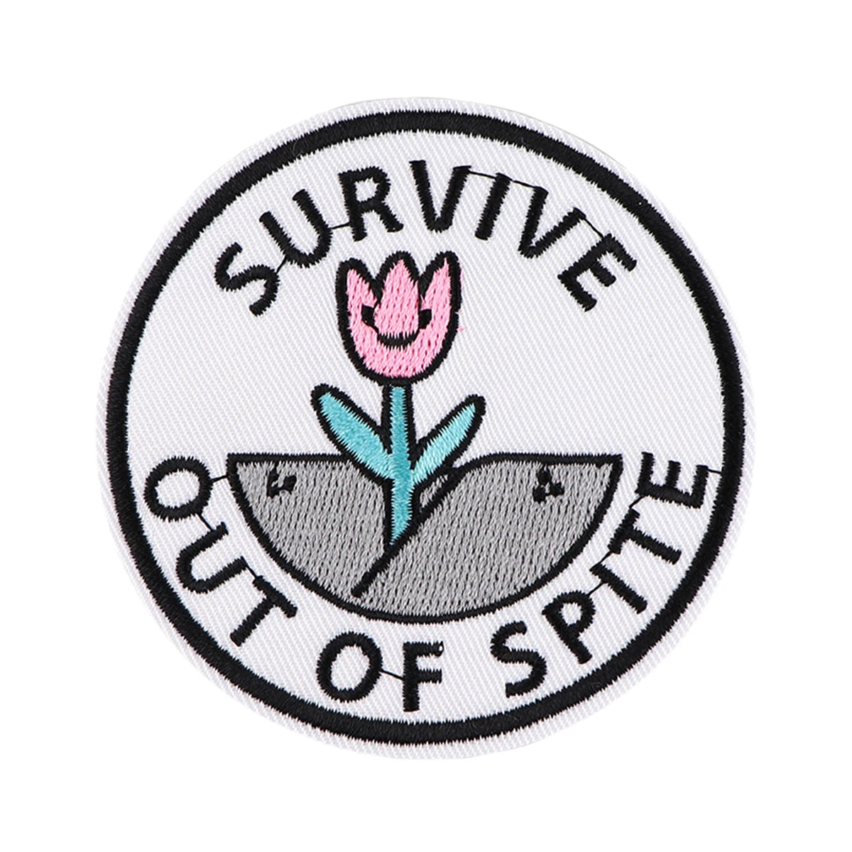 THIS IS THE WAY Patch Motivational Phrase Iron On Patches On Clothes Applique Sewing Jackets Stripes Embroidered Badge Patch