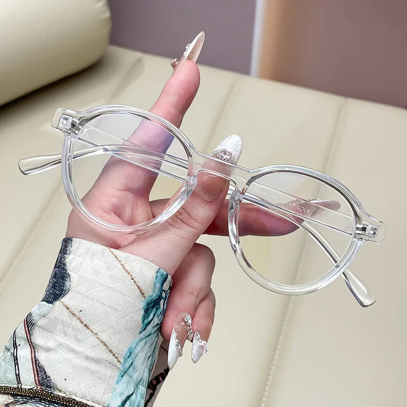 JNPCXI New Retro Square Prescription Glasses Frame Men Rivets Myopia/Hyperopia/Progressive Optical Lens Women Eyewear