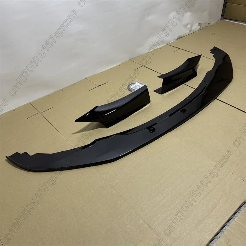 For BMW 1 Series F20 F21 118i 120d 120i M135i LCI M Sport  2012-2014 Car Front Bumper Lip Spoiler Splitter Diffuser Bodykits
