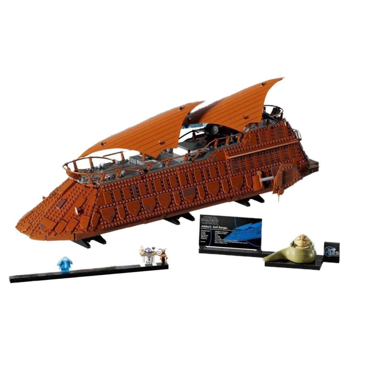 2025 creative new  sailing barge brick assembly toy building blocks classic sailing model children adult Christmas gift