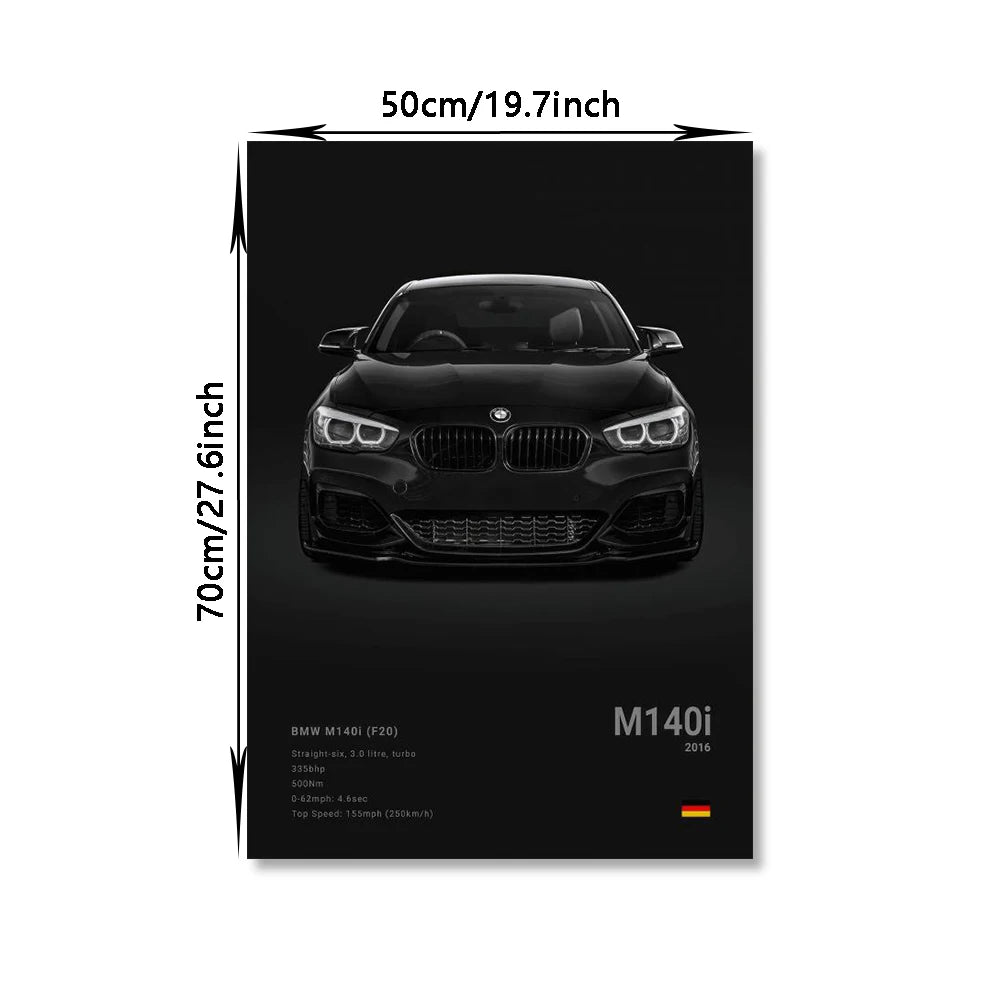 2018 Porsche GT3 RS Print Famous Brand Cars Canvas Wall Poster Room Decor