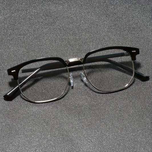 Photochromic Blue Light Blocking Glasses - Fashionable Full-Frame Computer And Mobile Phone Glasses