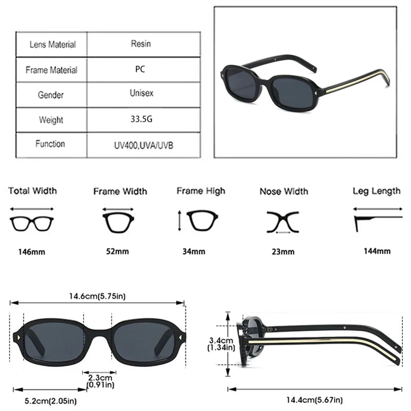 JNPCXI New Small Square Sunglasses Women Retro Leopard Tea Brand Designer Shades UV400 Men Rivets Punk Sun Glasses