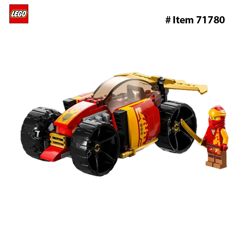 Lego 71780 NINJAGO Kai's Ninja Race Car EVO, 20in1 Racing Car Building Toy Set