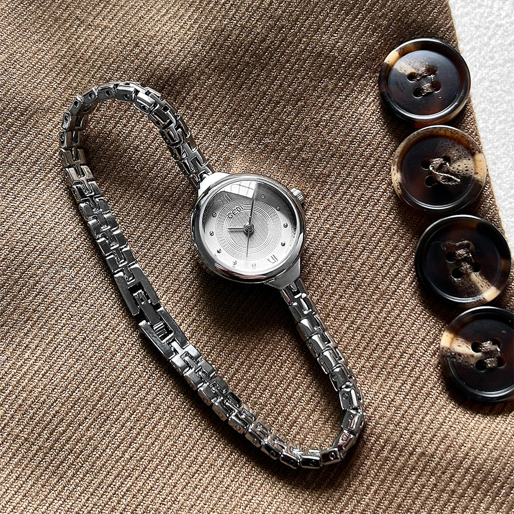 GEDI Women's Watch Luxury Women Bracelet Quartz Watches Ladies Small Wristwatches Vintage Watches for Woman Girlfriend