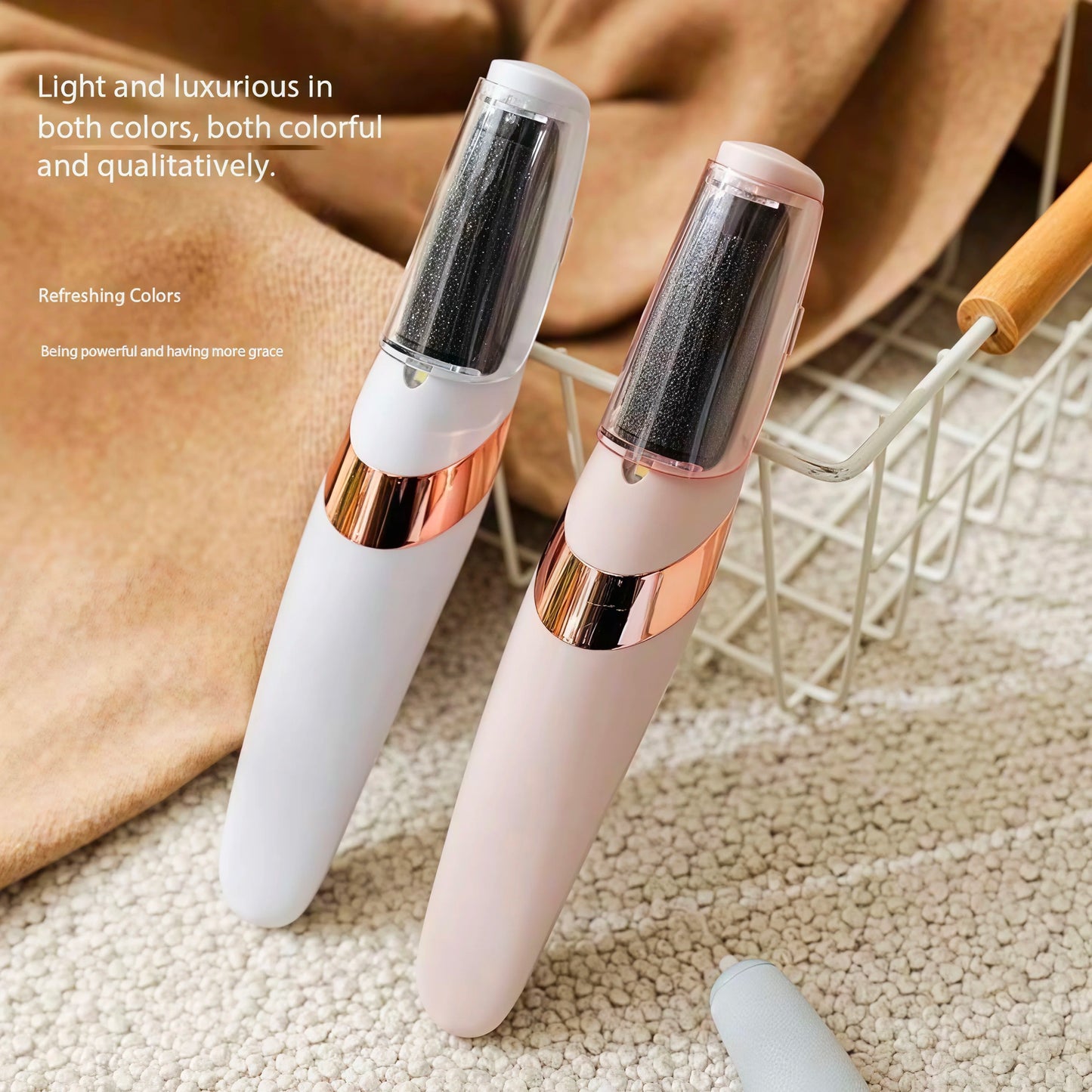 Electric Rechargeable Pedicure Wand for Feet -Smooth Foot Callus Remover