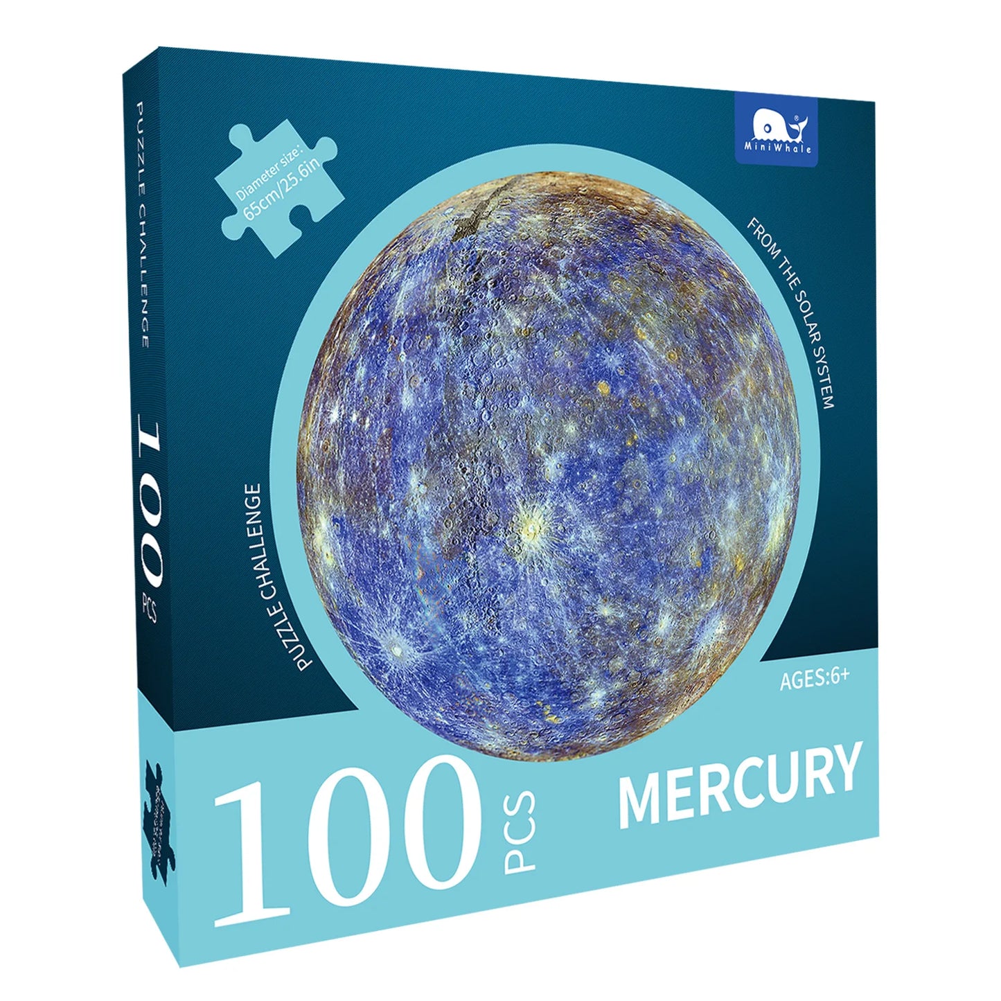 65*65cm Exquisite Paper Jigsaw puzzle Sun and Moon Puzzle 1000pcs 750pcs 600pcs 500pcs 400pcs 200pcs 100pcs Planet Series Puzzle