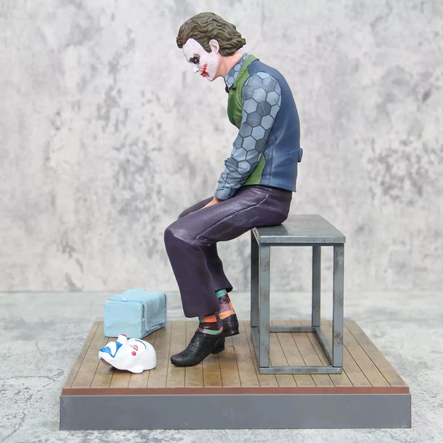 1/6 The Great Joker Heath Ledger Suicide Team Handmade Decor Action Figure Scene