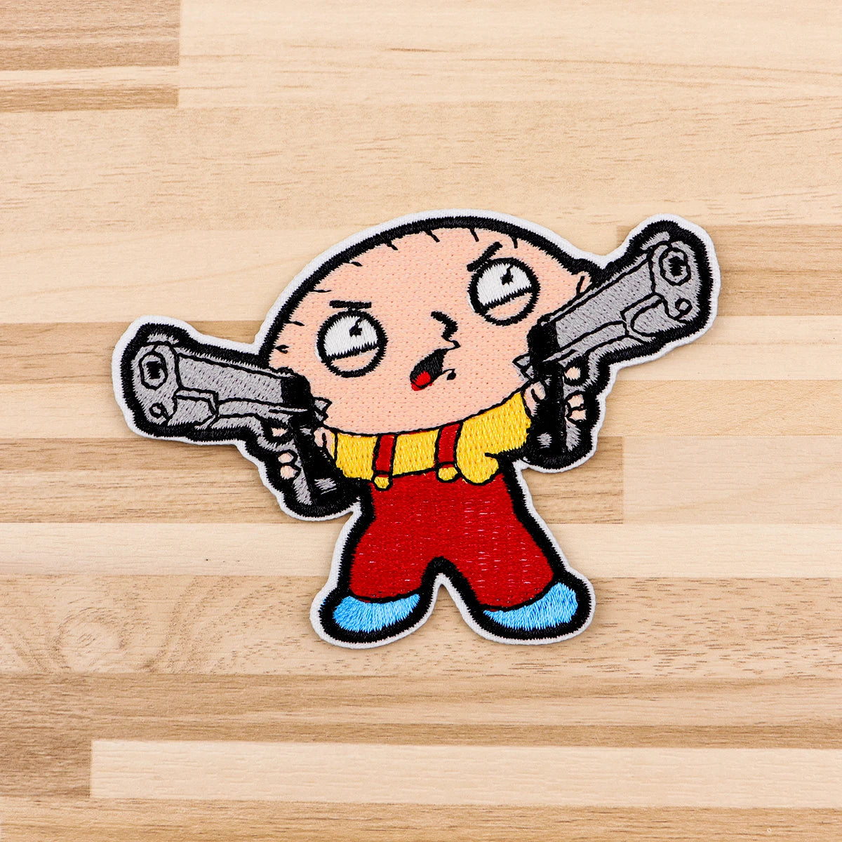 Cartoon Boy Iron On Patch Clothes Patch For Clothing Funny Embroidered Patch Garment Apparel Accessories Sewing Stickers