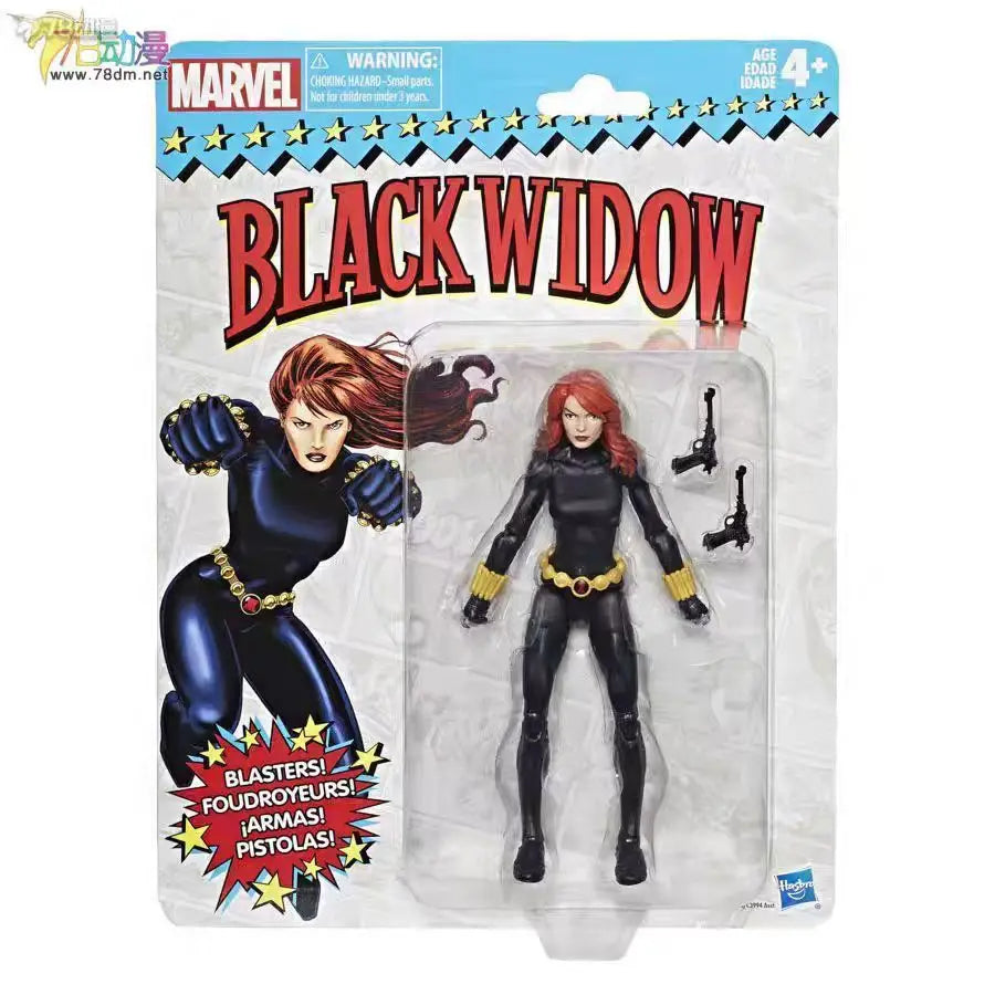 Original Hasbro Marvel BLACK WIDOW/Scarlet Witch/VISION/LOKI/FALCON/Spider-Man/LOKI  Action Toy Figure Collection