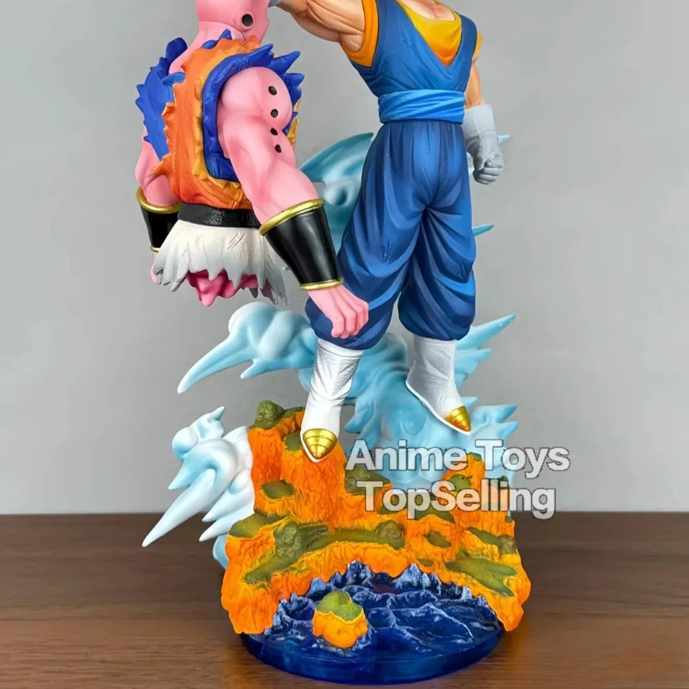 32cm Vegetto Vs Buu Model, Dragon Action Figure Super Saiyan Goku Vegeta Statue