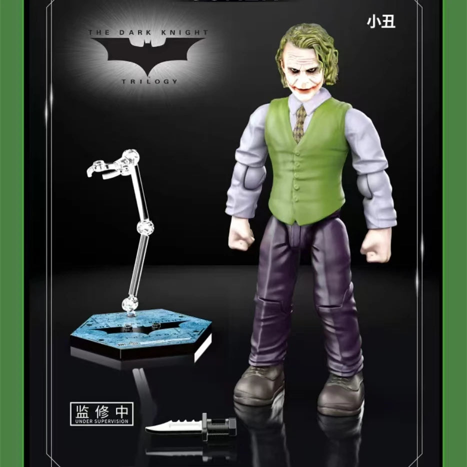 DC Justice League Action Figures THE DARK KNIGHT Trilogy BATMAN JOKER SCARECROW