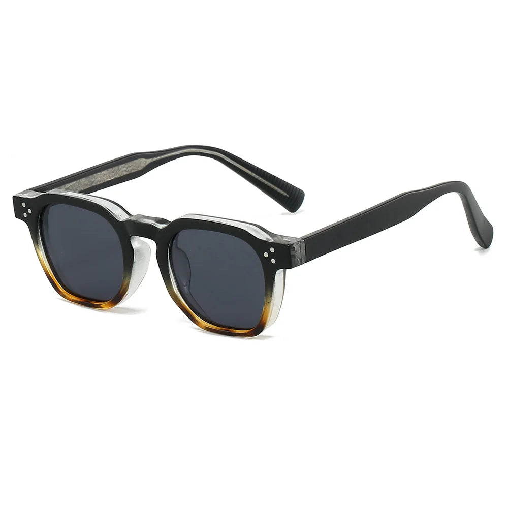 JNPCXI Wholesale New Square Retro Sunglasses Men Fashion Punk Sun Glasses Women Travel Eyewear Lunette De Soleil Femme UV400