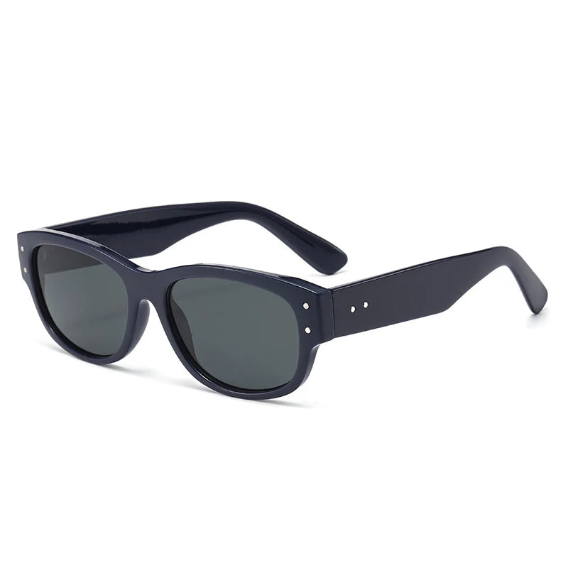 JNPCXI New Square Women Sunglasses Fashion Rivets Leopard Men Gradient Shades UV400 Sun Glasses