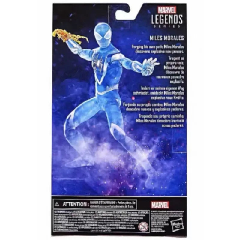 Original Hasbro Marvel Legends Series SPIDER-MAN MIES MORALES Anime Figure Toys Model Collection