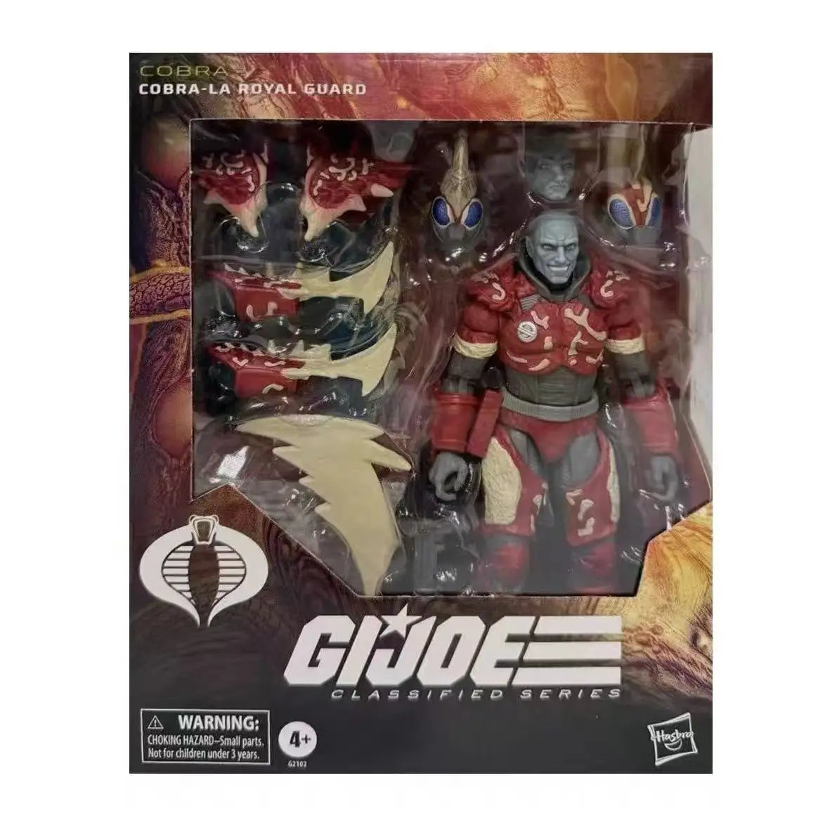 Original Hasbro G.I. Joe Classified Series 191 Cobra-La Royal Guard  Action Toy Figure Collection