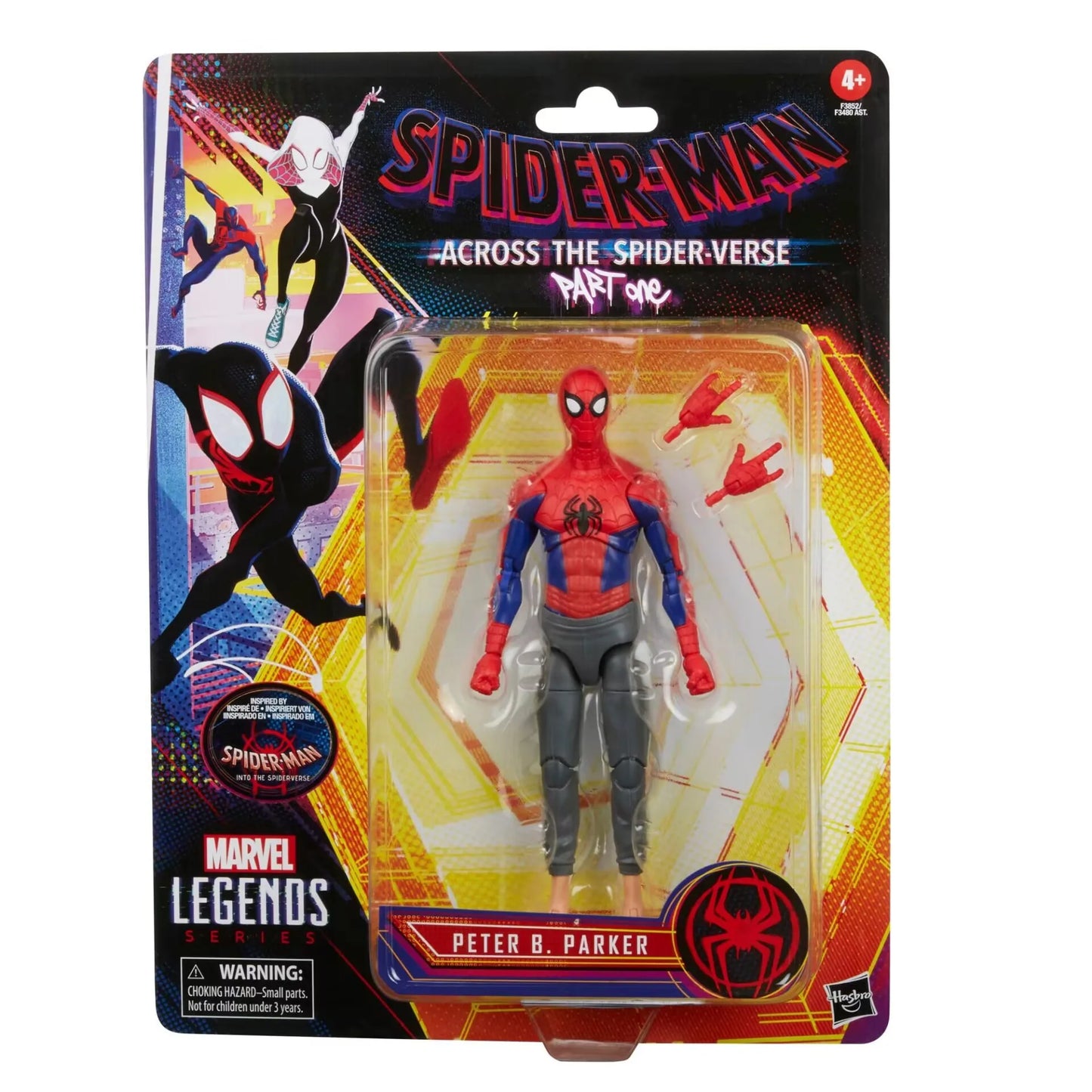 Marvel Legends Across The Spiderverse Peter Paker Gwen Spot Miles 2099 Spider Punk  Wave 6" Action Figure