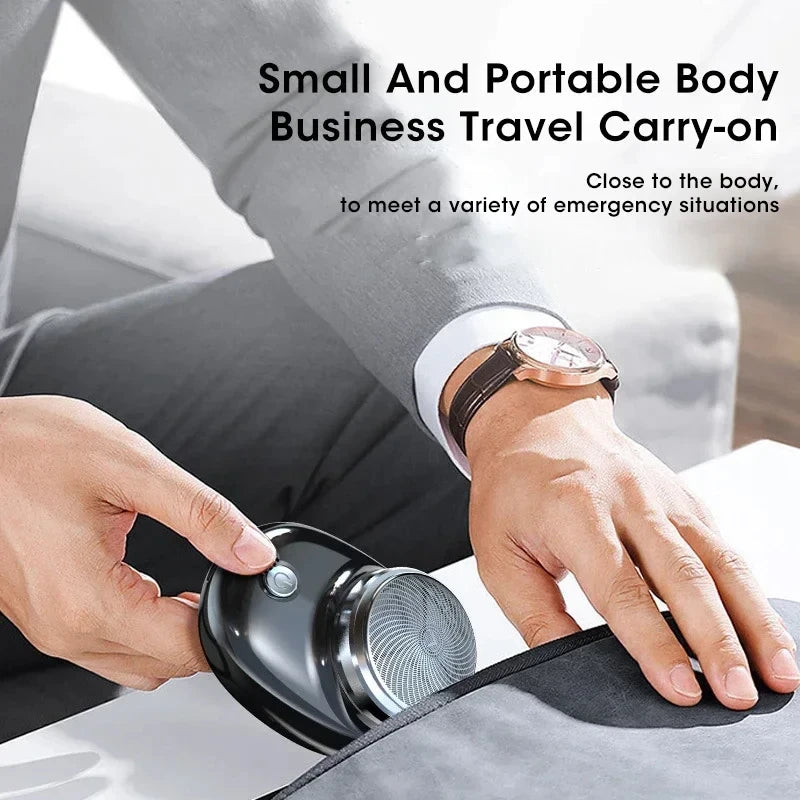 Portable Men's Razor Wet&Dry Washable USB Fast Charge, Digital Body Hair Trimmer