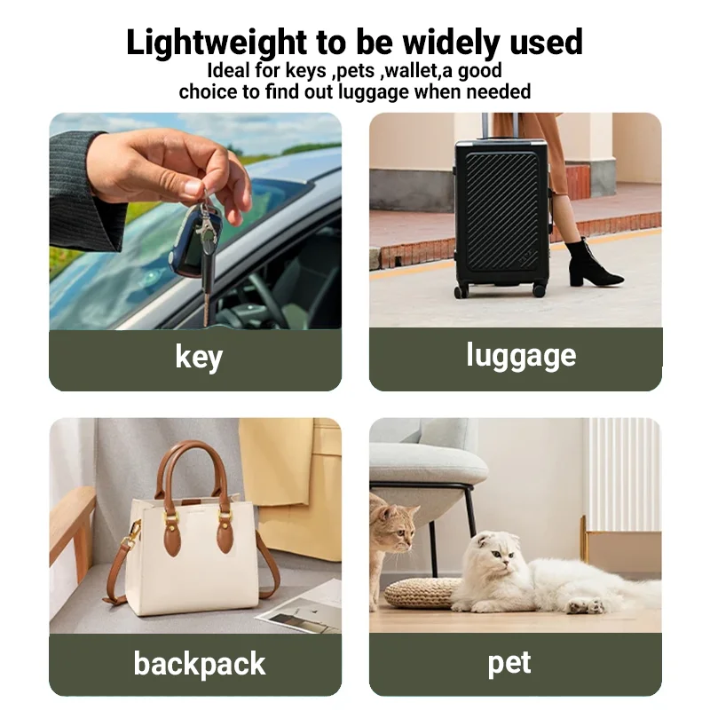 RSH Bluetooth GPS Tracker for Android Phones Wallet Google Find My Pet Key