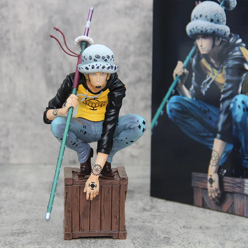 8.30" One Piece Figures Trafalgar D. Water Law Action Figures Anime PVC Model